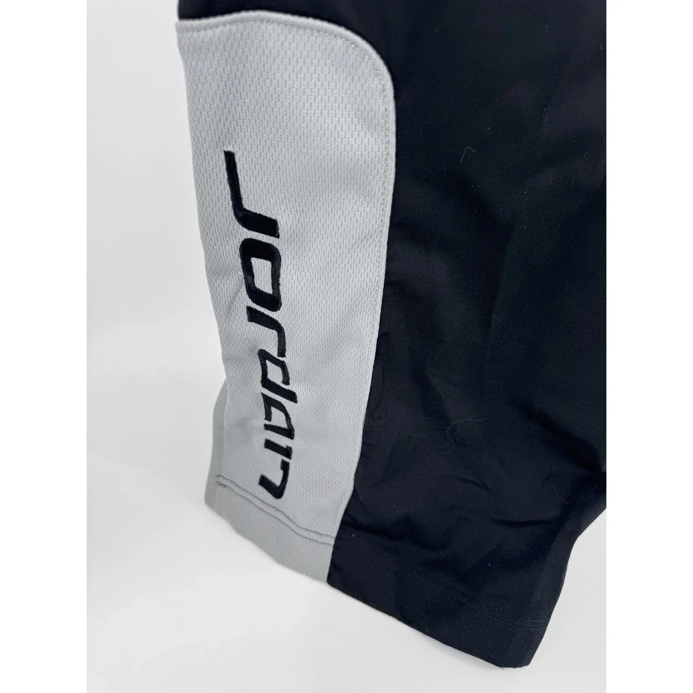 Vintage Nike Jordan Track Pants Joggers‎ XXL Black Gray  Athletic Zip Ankle Men